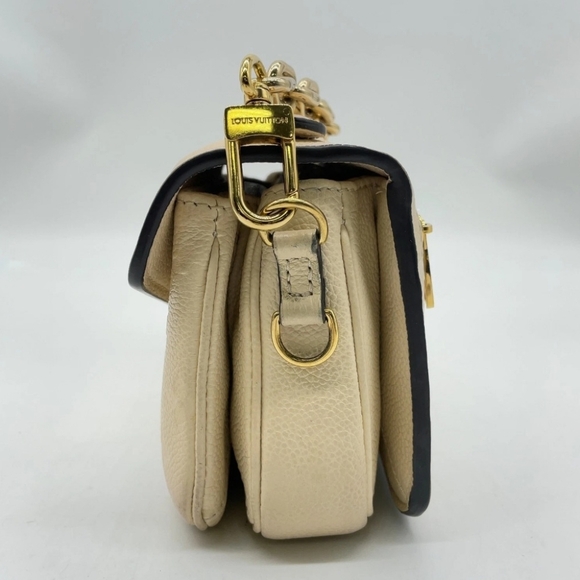 100%Authentic Louis Vuitton Monogram Empreinte Beige Pochette Metis - Picture 4 of 16